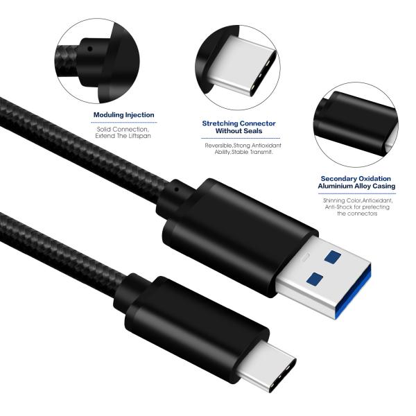 Picture of USB 3.0 Type C cable black